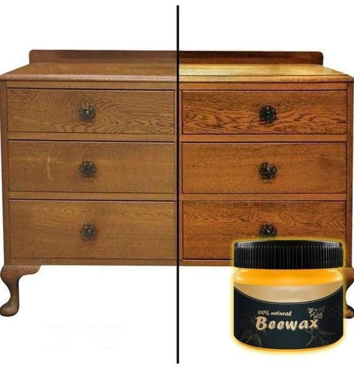 Beeswax Furniture Polish – Natural Wood Cleaner & Protector