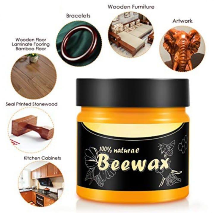 Beeswax Furniture Polish – Natural Wood Cleaner & Protector