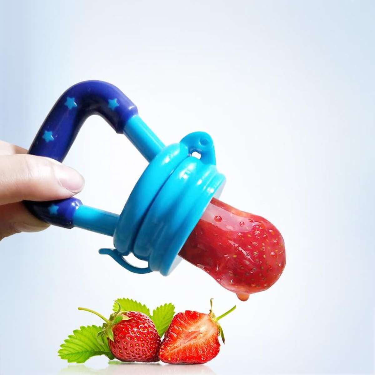 Baby Fruit Pacifier – Fresh Fruit Feeder & Silicone Teething Toy