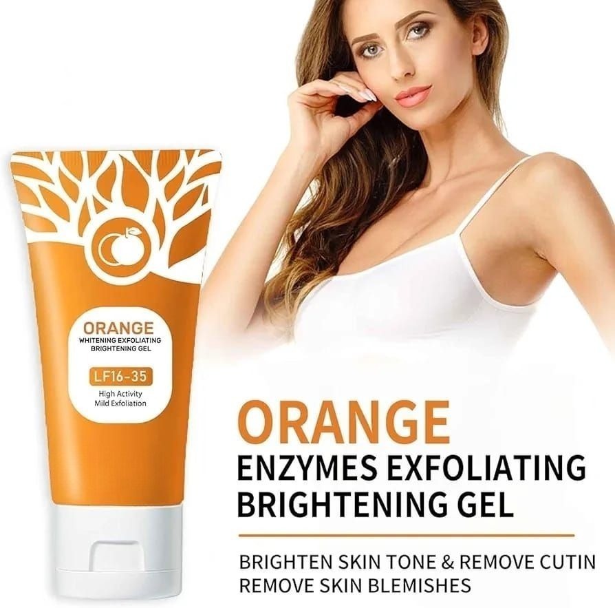 Orange Enzyme Exfoliating Gel – Gentle Peeling Gel for Bright & Smooth Skin