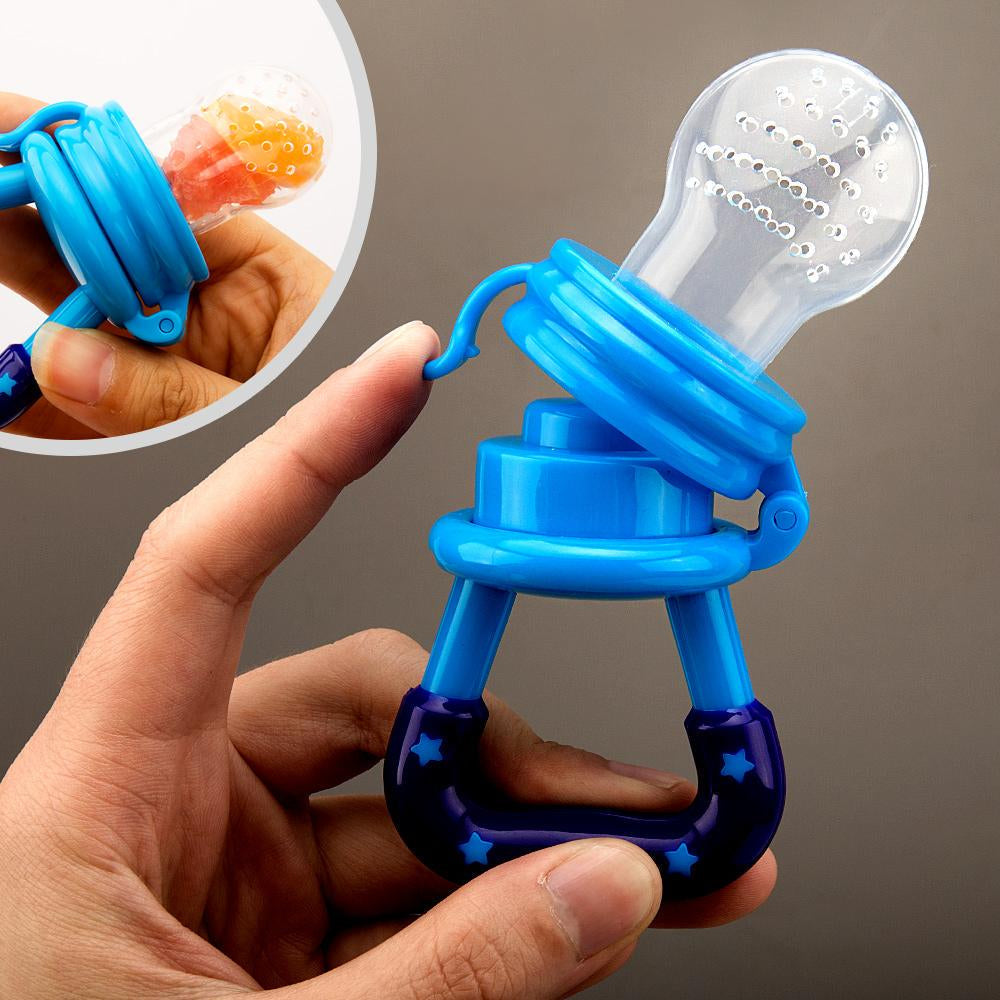 Baby Fruit Pacifier β Fresh Fruit Feeder & Silicone Teething Toy