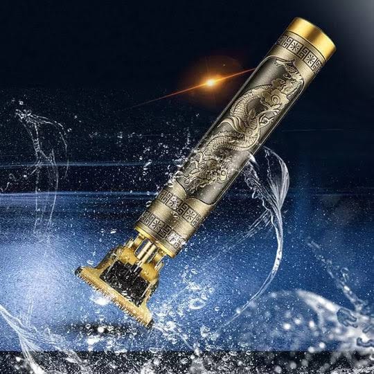 Metal Body Vintage T9 Hair Trimmer For Men – Professional USB Rechargeable Hair & Beard Trimmer