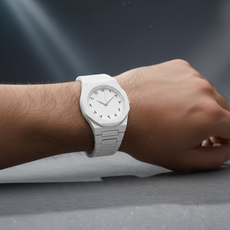 White Aura Watch – Premium Minimalist Wristwatch luxry look