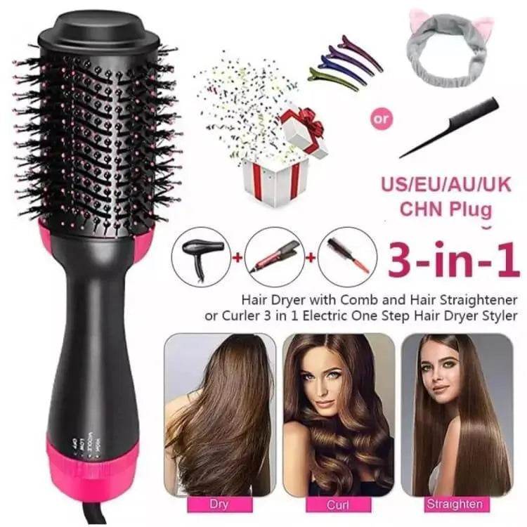 Fast Drying Hair Dryer Brush – 2-in-1 Styling & Drying Tool