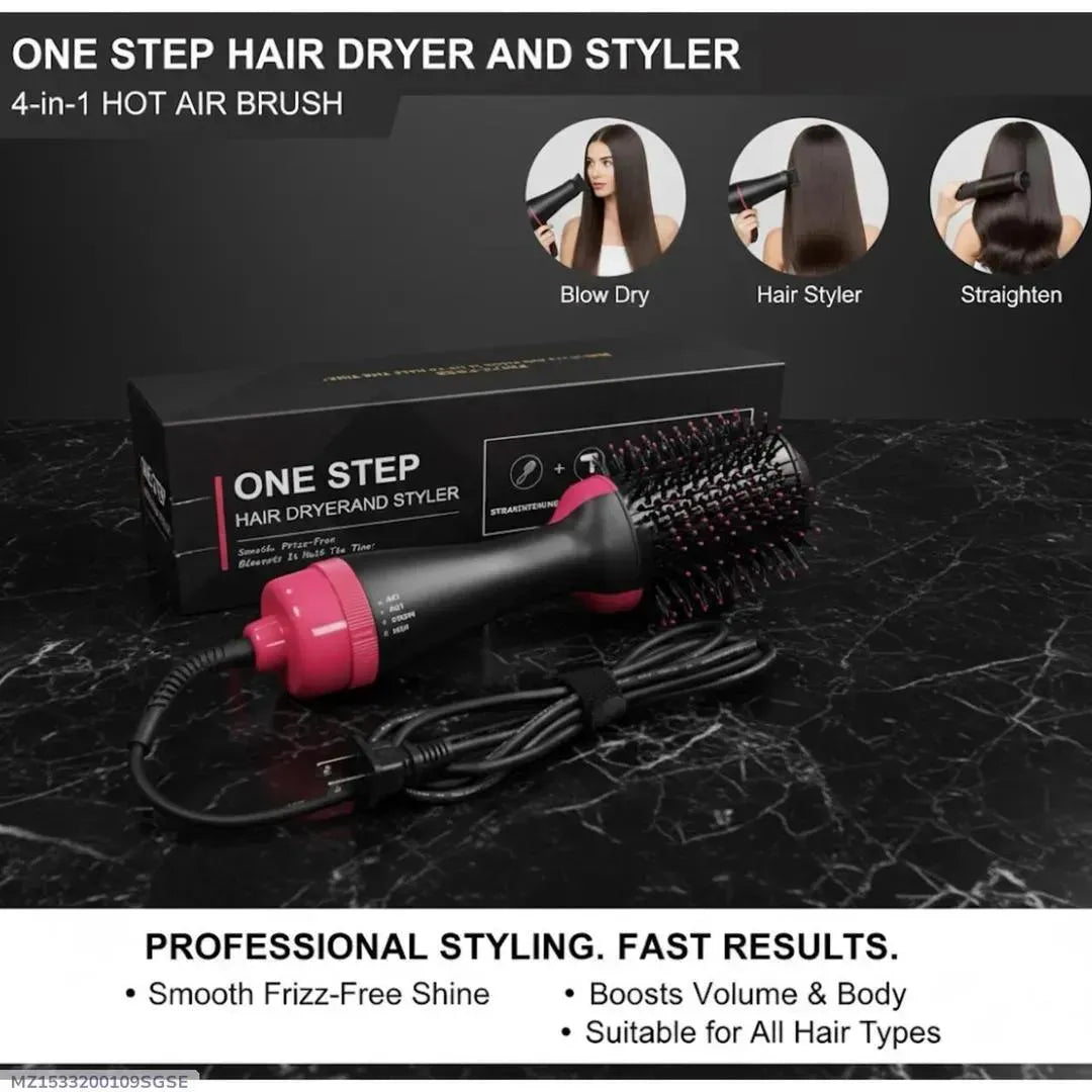 Fast Drying Hair Dryer Brush – 2-in-1 Styling & Drying Tool