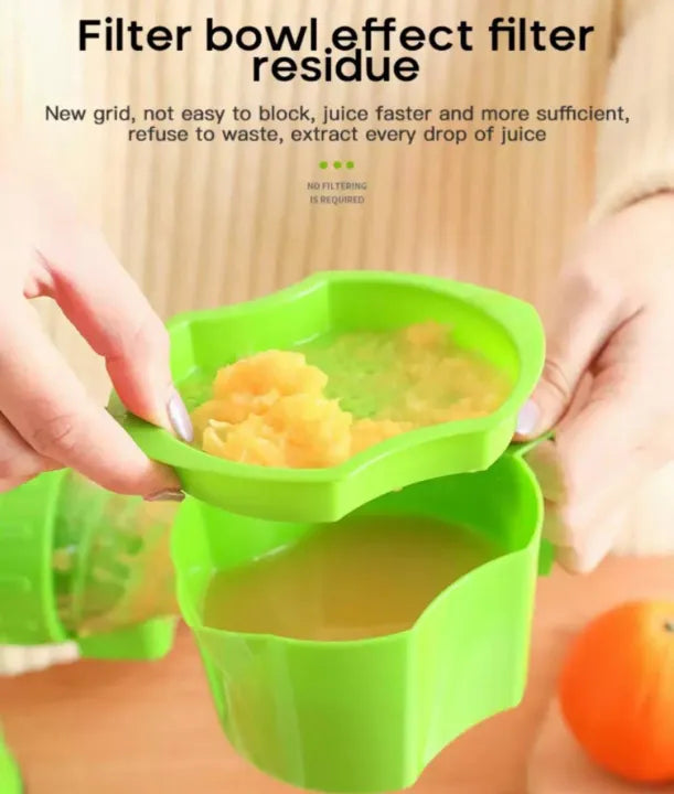 Mini Hand Manual Multi-Function Juicer | Portable Fruit & Vegetable Juice Maker