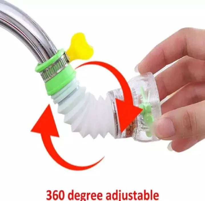 360° Rotatable Kitchen Faucet Water Filter – Adjustable Tap & Shower Accessory