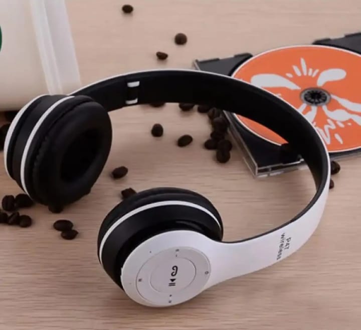 P47 Wireless Bluetooth Headphones – Ultra Small Gaming Headset with Mic (Random Color)