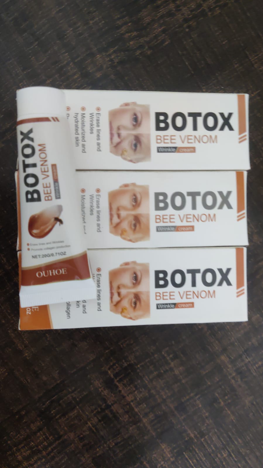 Botox Bee Venom Wrinkle Cream – Anti-Aging & Deep Moisturizing Formula (20g)