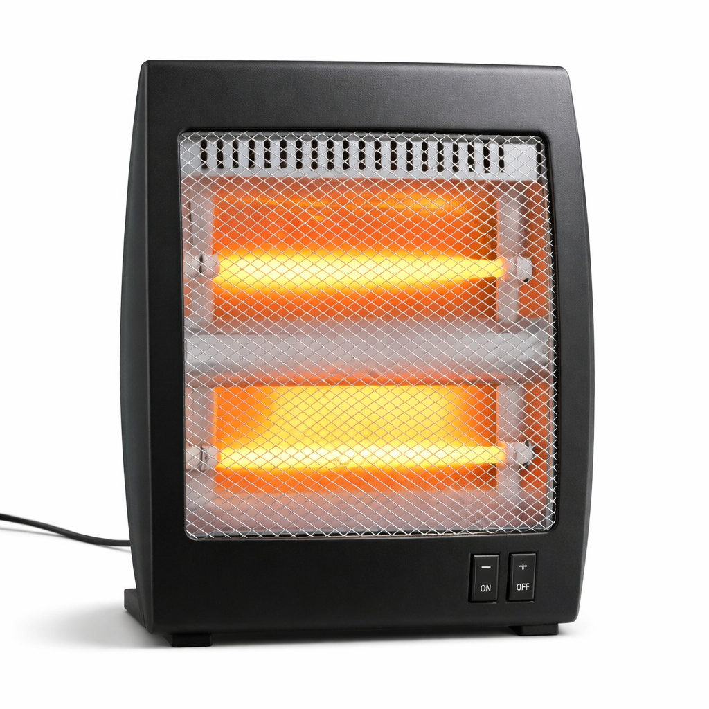 Electric Quartz Heater 800W – 2 Rod Electric Heater (Model HS-312)