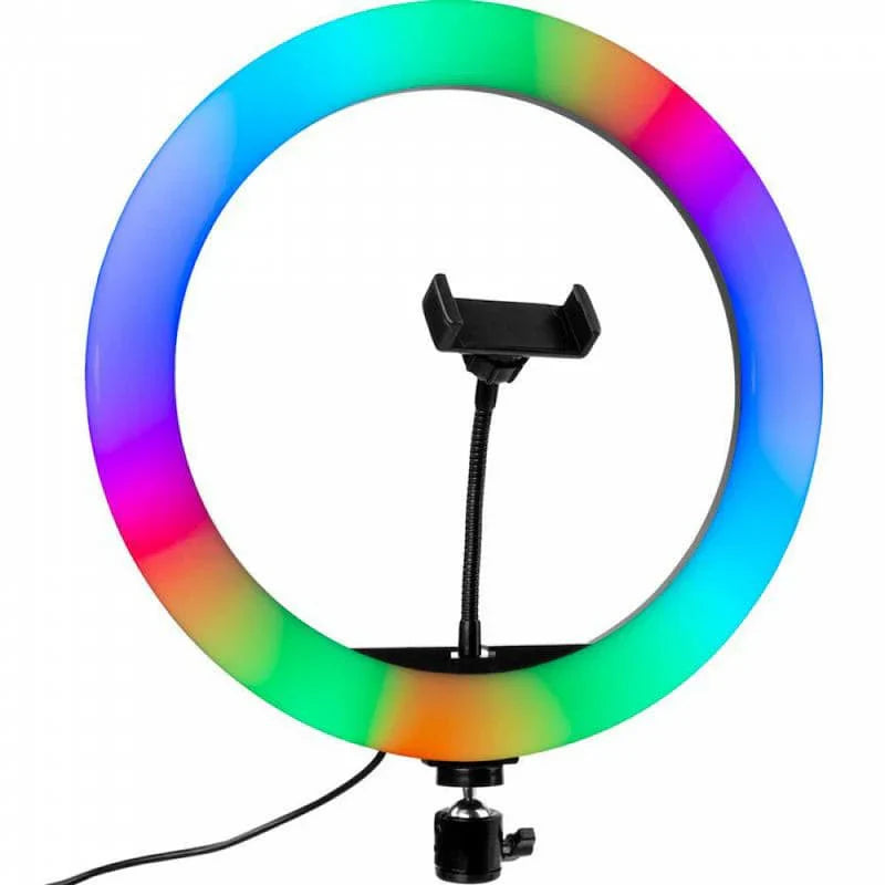 MJ33 RGB LED Soft Ring Light – Bright Illumination with Adjustable Colors