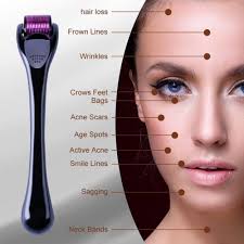 Skin Therap Micro Needle Derma Roller with 540 Needles โ Beauty Roller for Anti-Aging, Acne Scars & Skin Repair