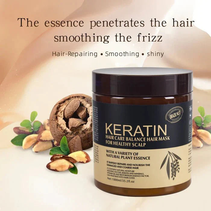 Keratin Hair Care Balance Mask & Treatment for Healthy Scalp – 500ml