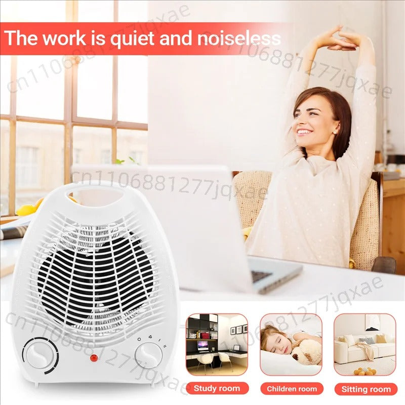 Imported Fan Room Heater 2000W – Electric Winter Warmer Fan Heater 220V (EU Plug)
