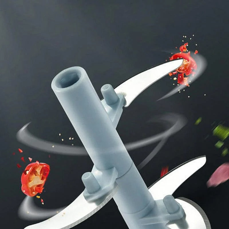 Mini Speedy Manual Chopper – Hand Press Vegetable & Onion Cutter