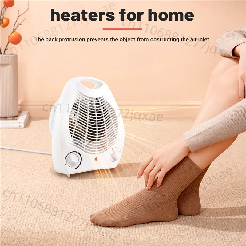 Imported Fan Room Heater 2000W – Electric Winter Warmer Fan Heater 220V (EU Plug)