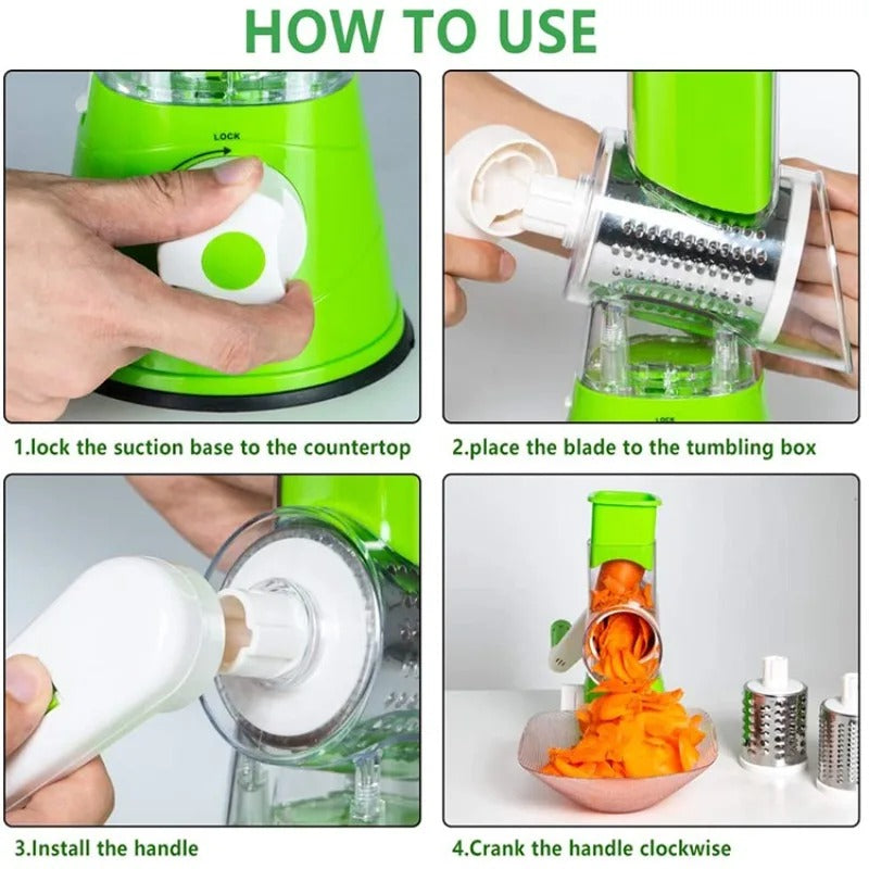 Onion & Vegetable Cutter Machine – Potato Slicer Cutter Machine