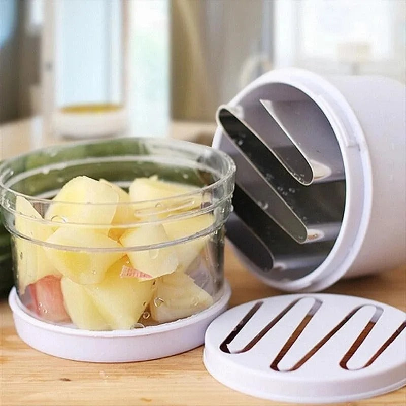Online Venue Onion Cutter – Manual Hand Chopper for Vegetables