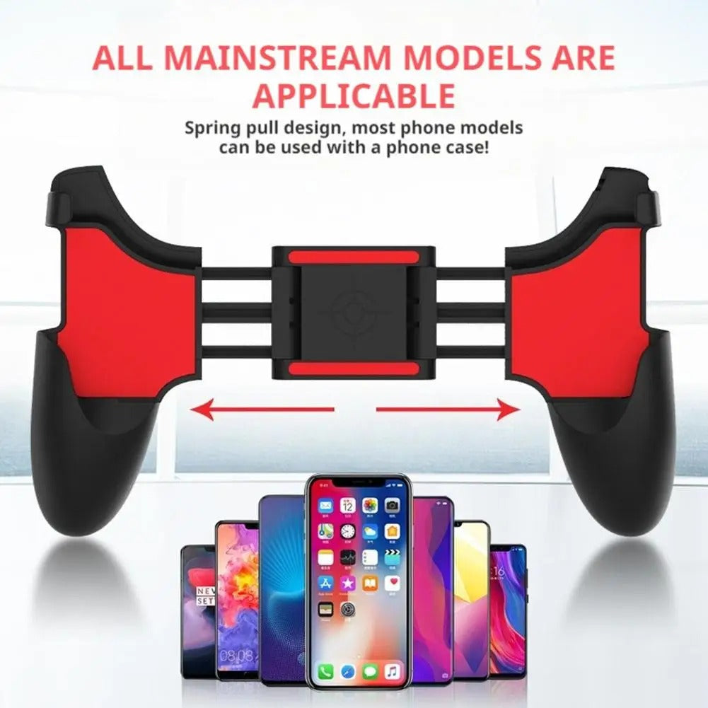 5 In 1 Mobile Phone Gaming Joystick Controller for PUBG & Free Fire