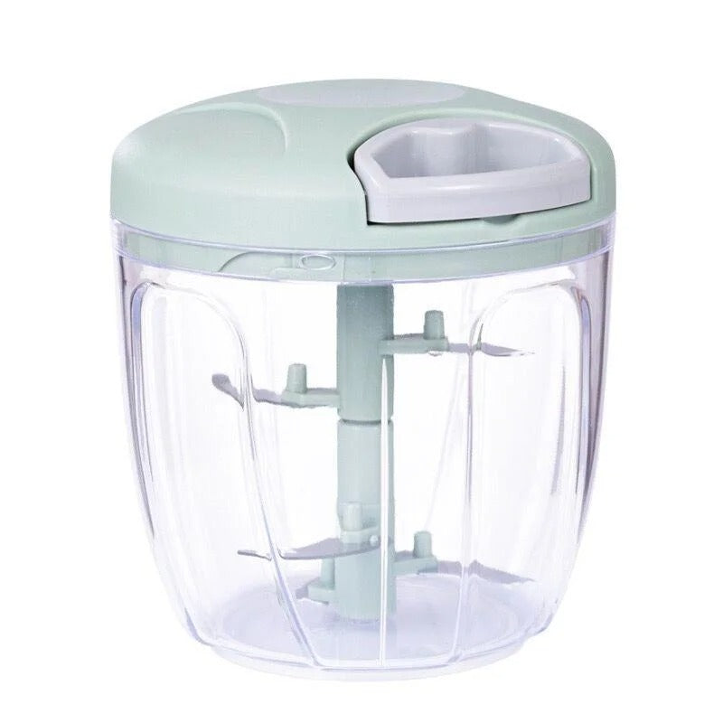 Mini Speedy Manual Chopper – Hand Press Vegetable & Onion Cutter