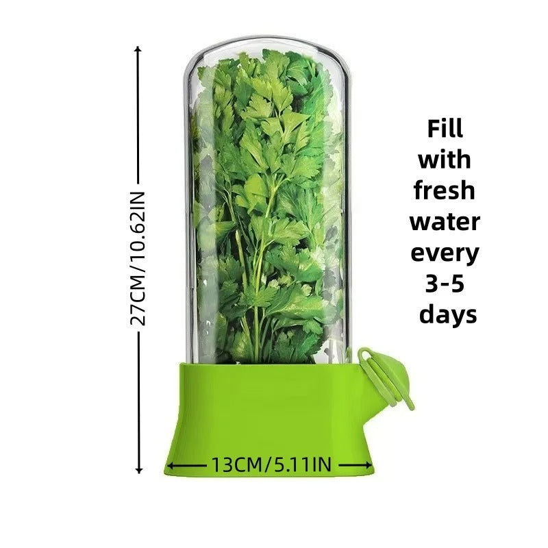 Herb Saver Storage Container – Premium Quality Fresh Herb Keeper