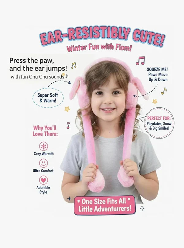 Dancing Earmuff With Sound Effect With Movable Ears
