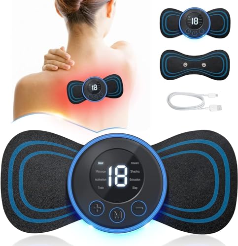 Wireless EMS Mini Body Massager – Rechargeable Muscle Relaxer