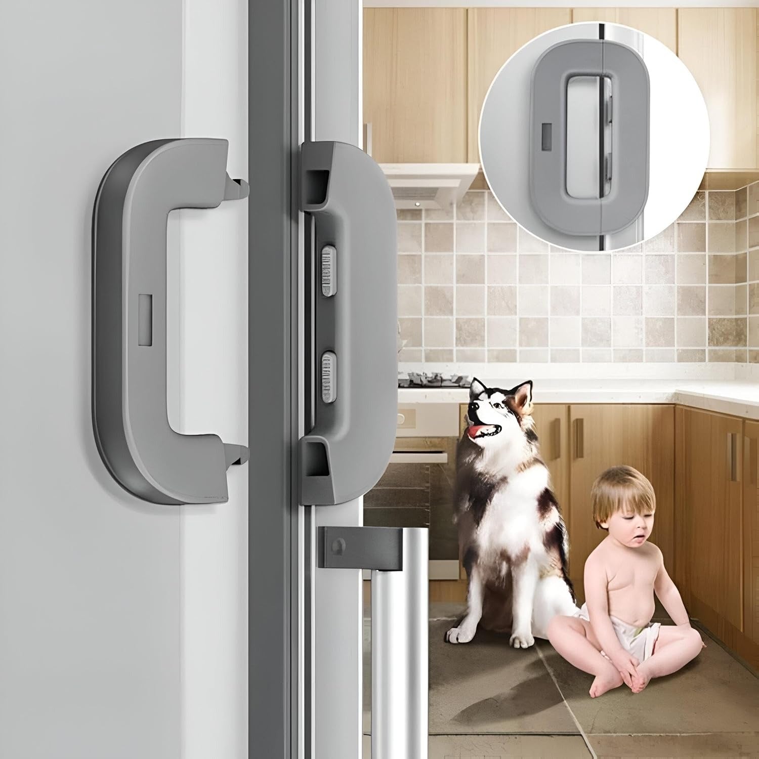 Child Safety Refrigerator Lock – Secure Fridge & Appliance Lock for Kids
