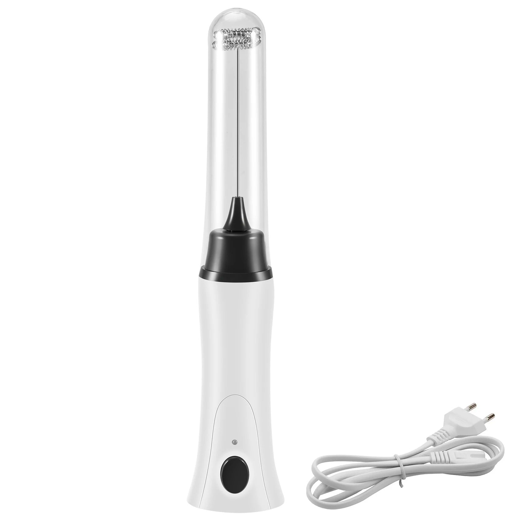 Electric Rechargeable Coffee Foamer – USB Whisk Milk Frother for Coffee, Latte & Cappuccino